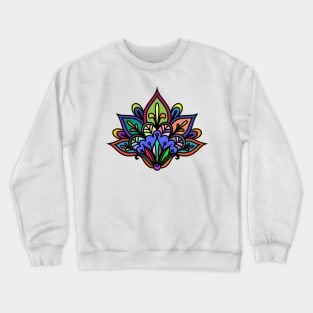 Mandala lotus flower Crewneck Sweatshirt